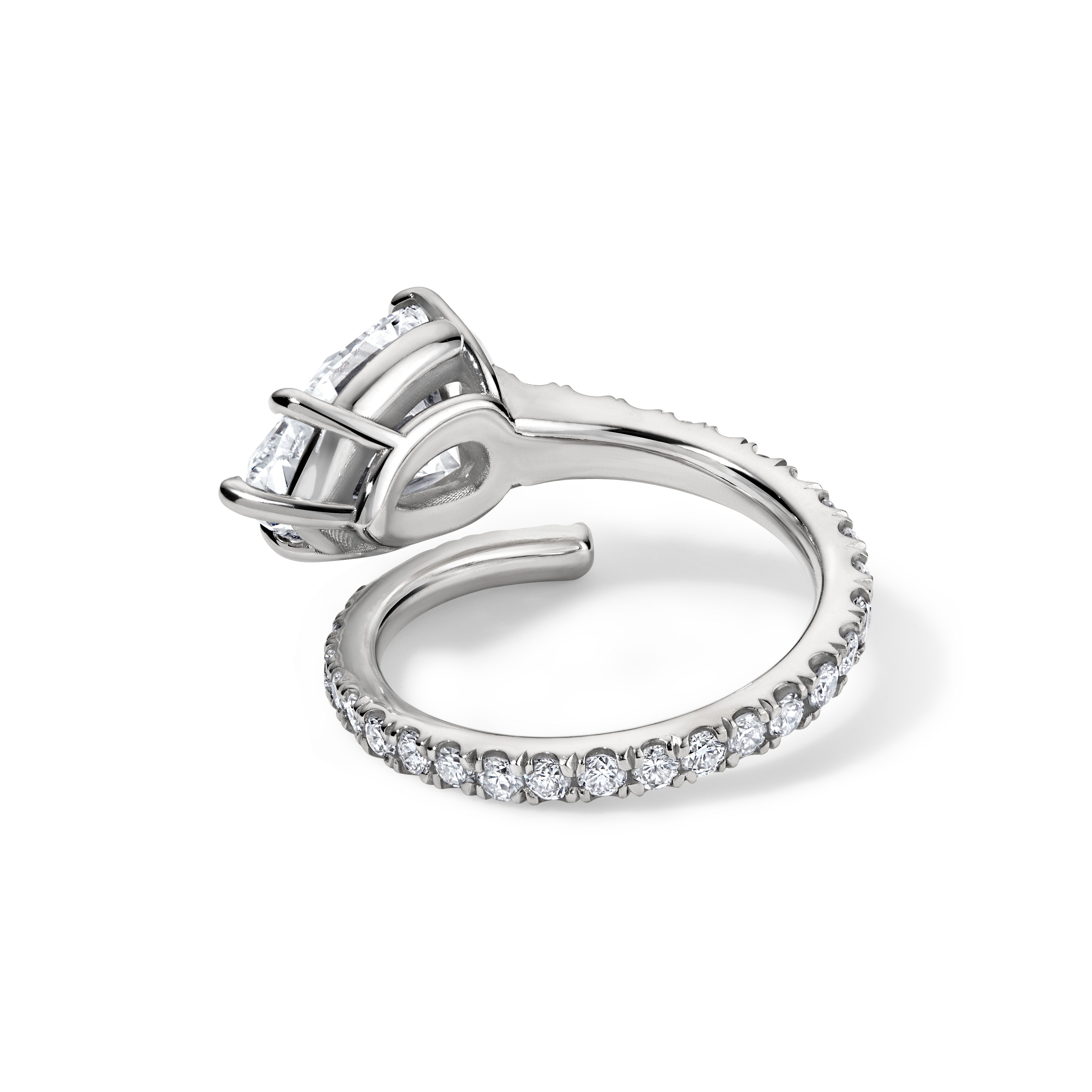 Diamond Orbit Ring
