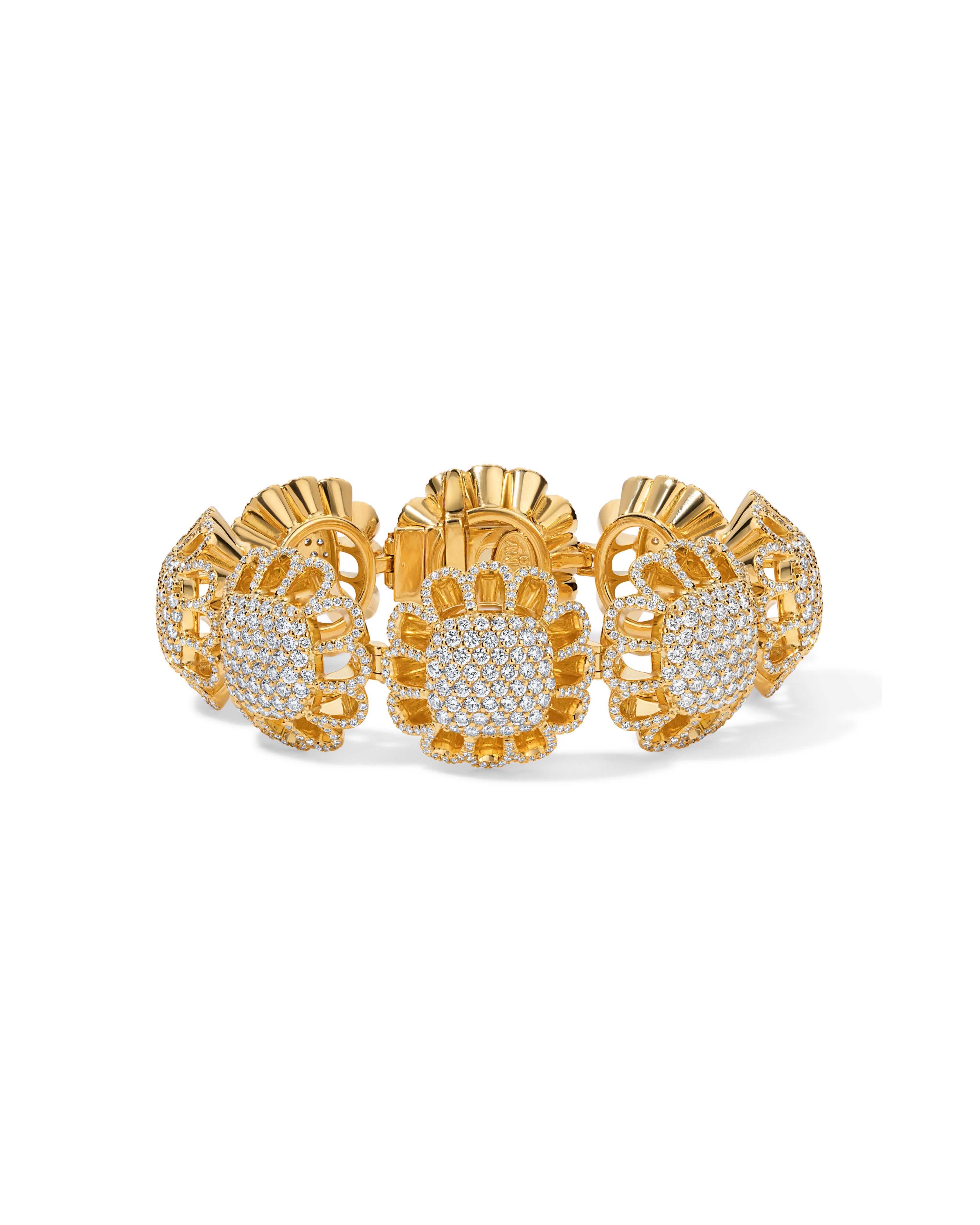 Floating All Diamond Bracelet
