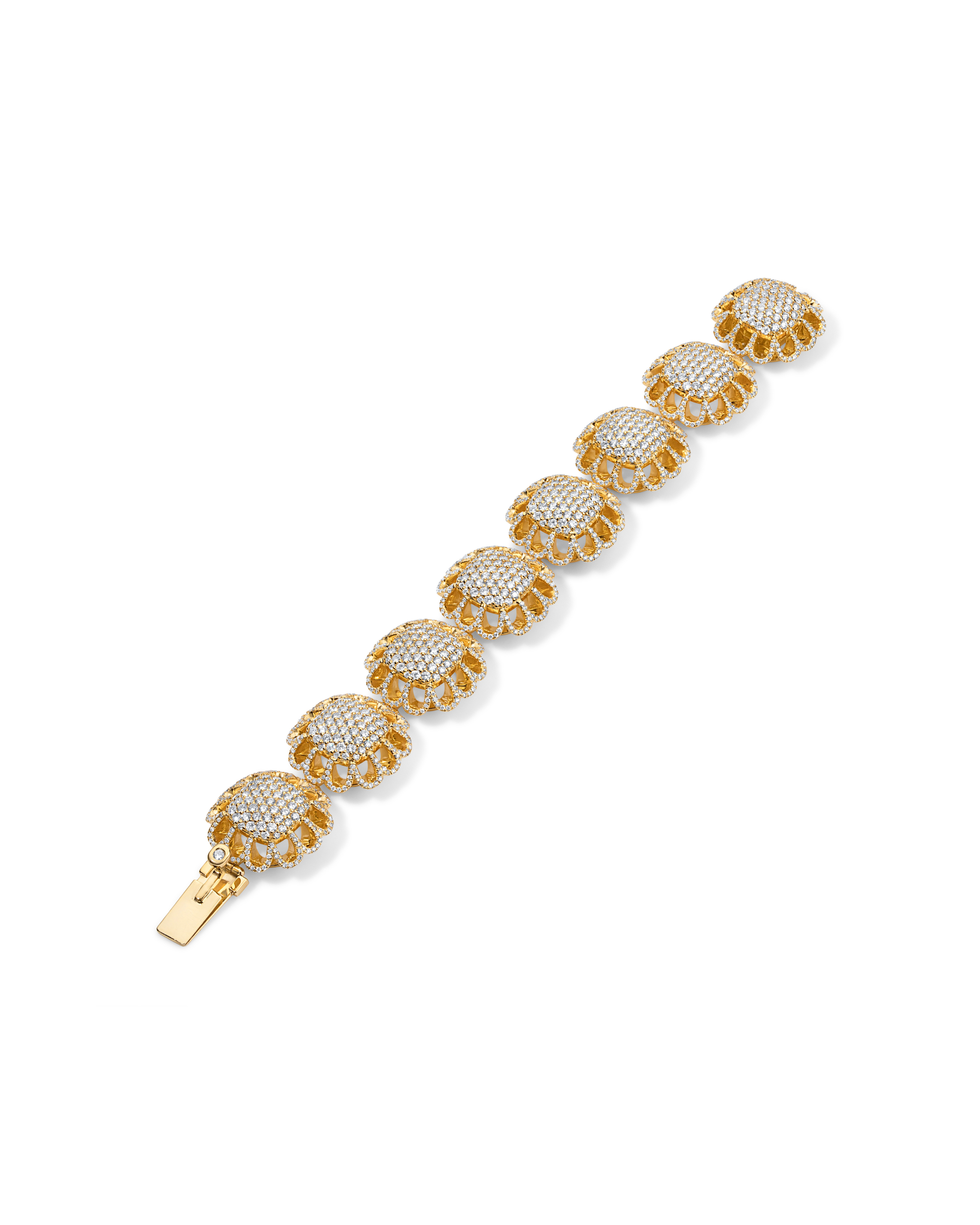 Floating All Diamond Bracelet