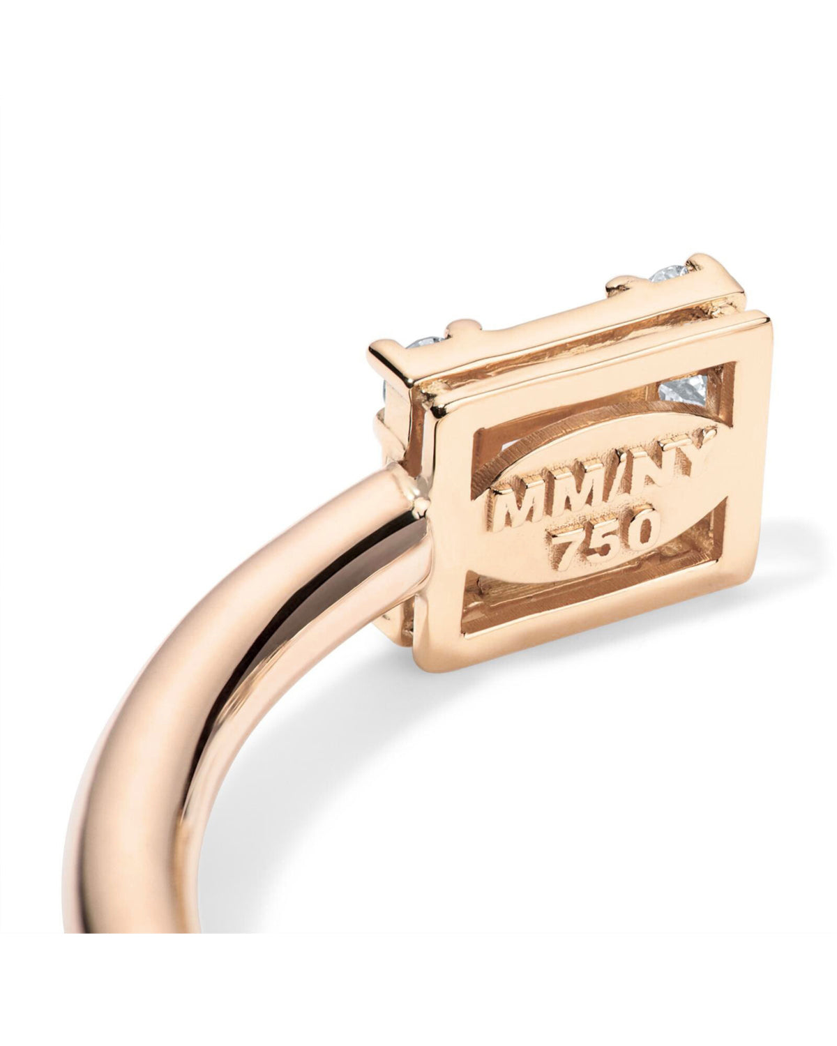 Clarity Dual Cube Hinged Bangle