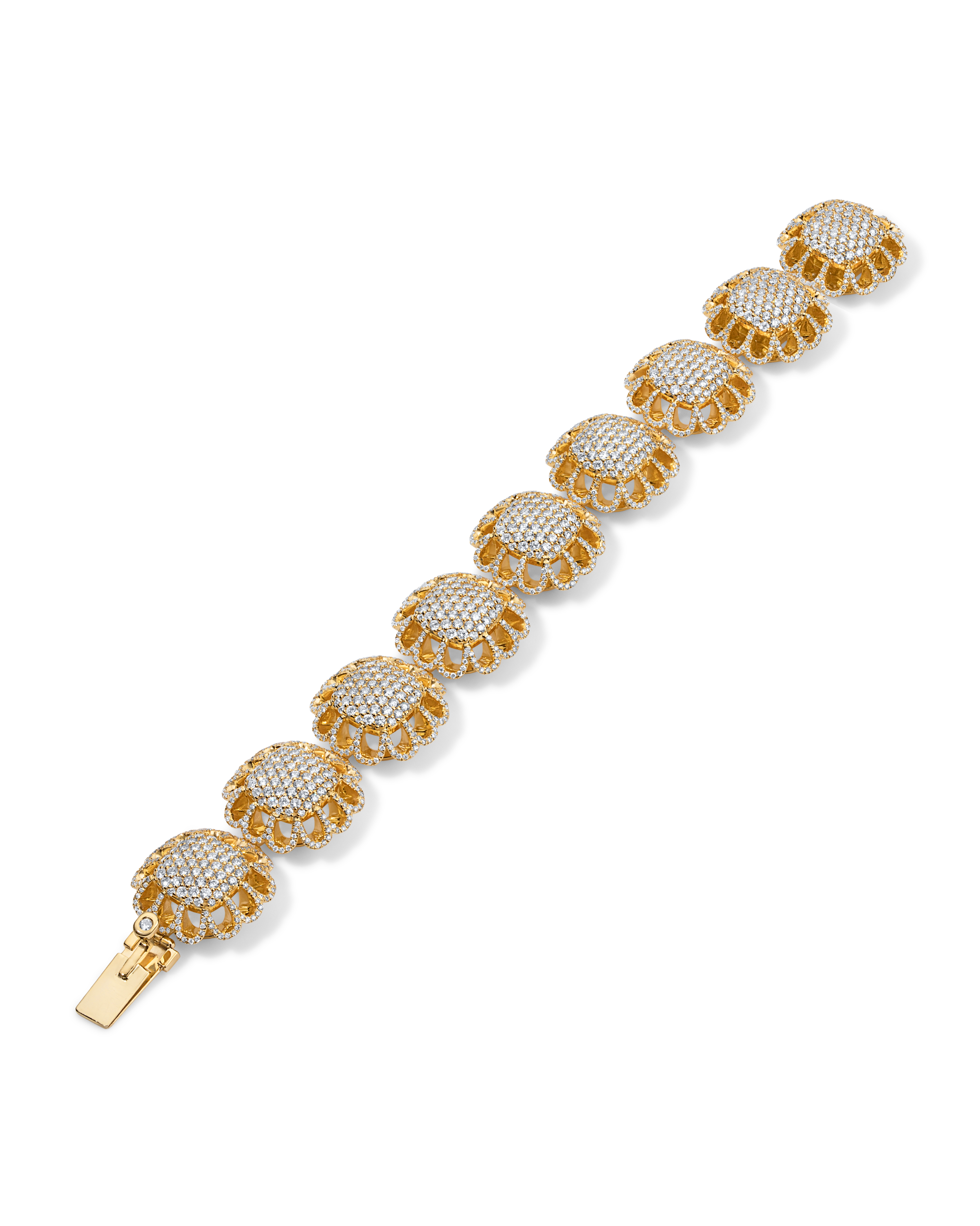 Floating All Diamond Bracelet