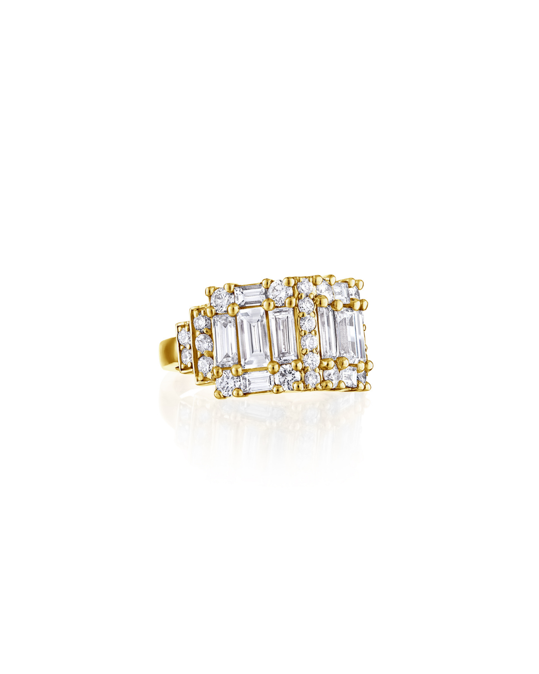 Clarity Step Diamond Band