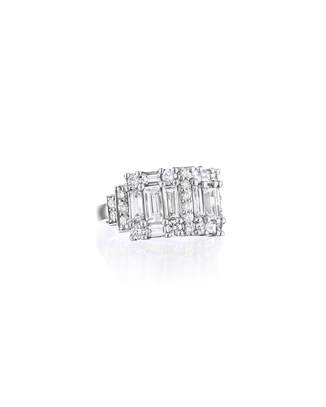 Clarity Step Diamond Band