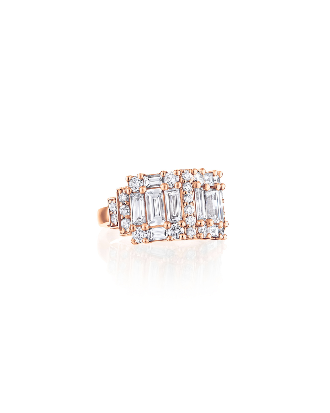 Clarity Step Diamond Band