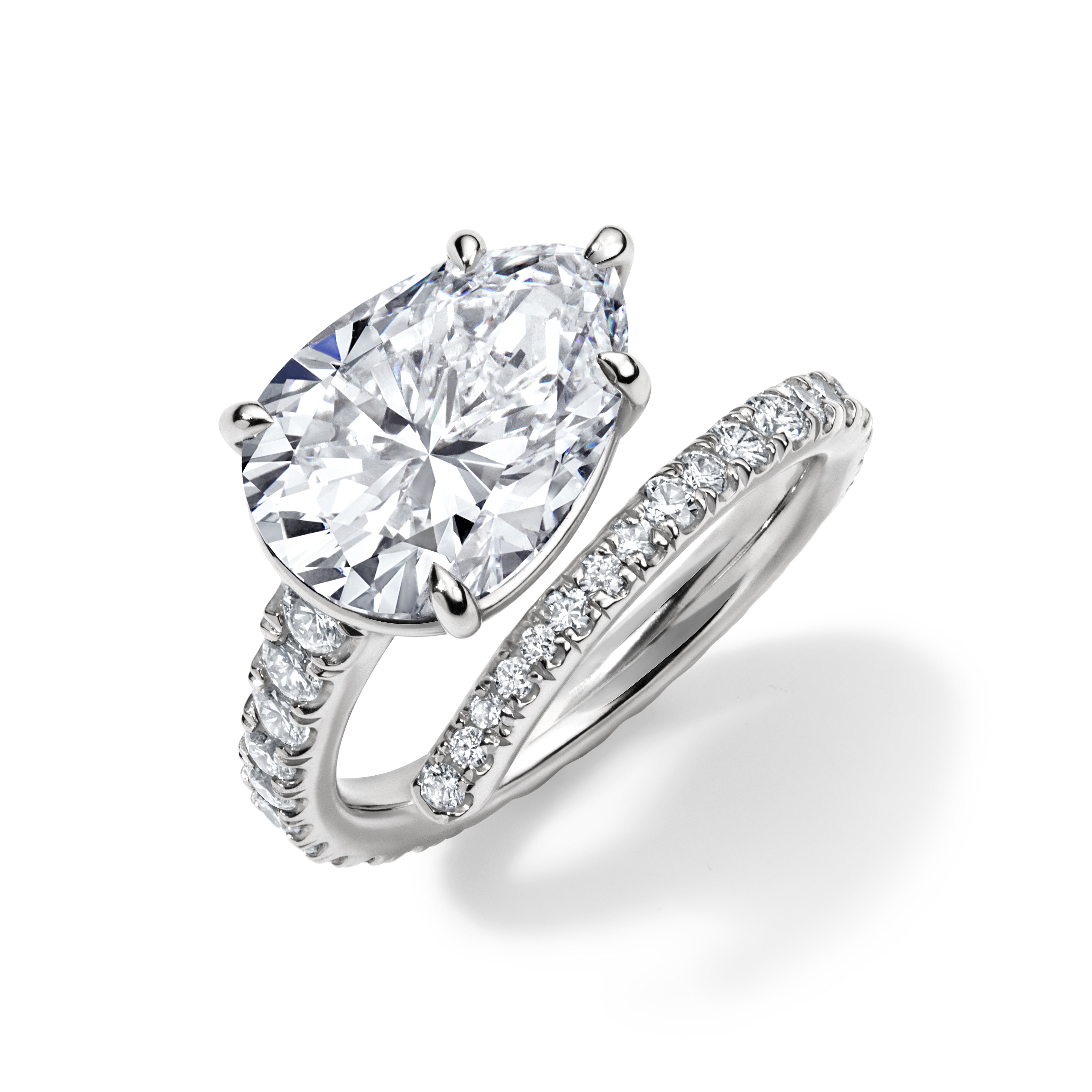 Diamond Orbit Ring