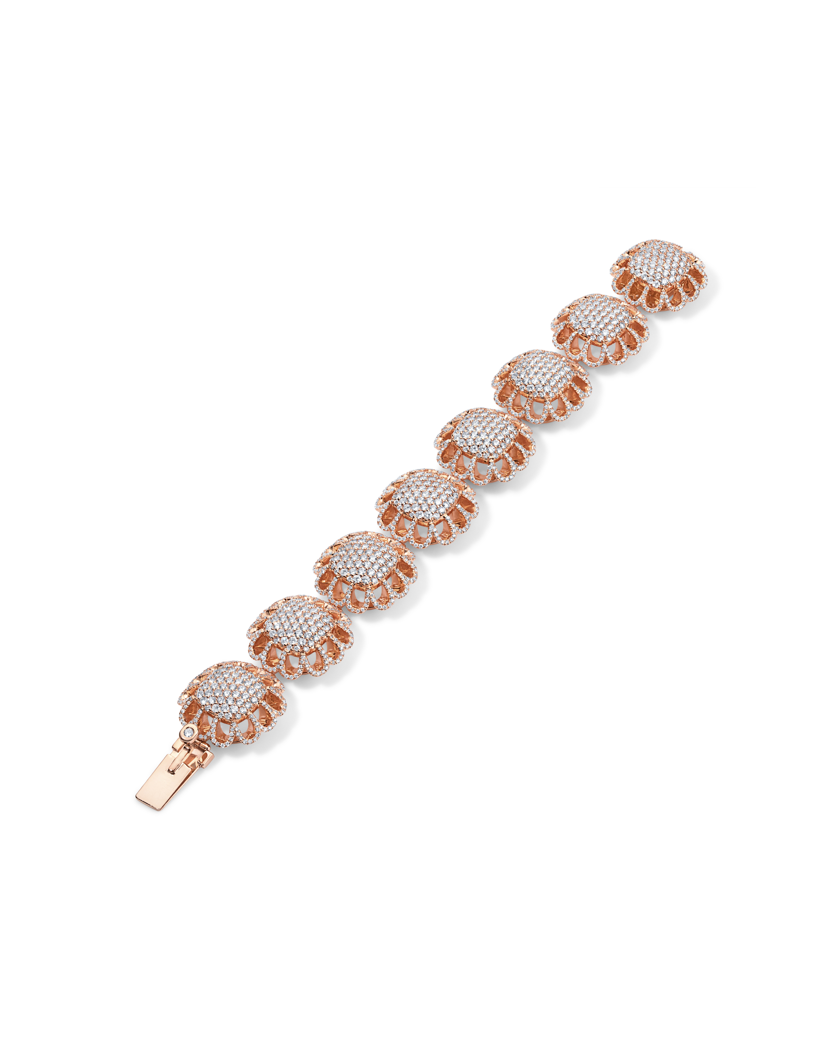 Floating All Diamond Bracelet