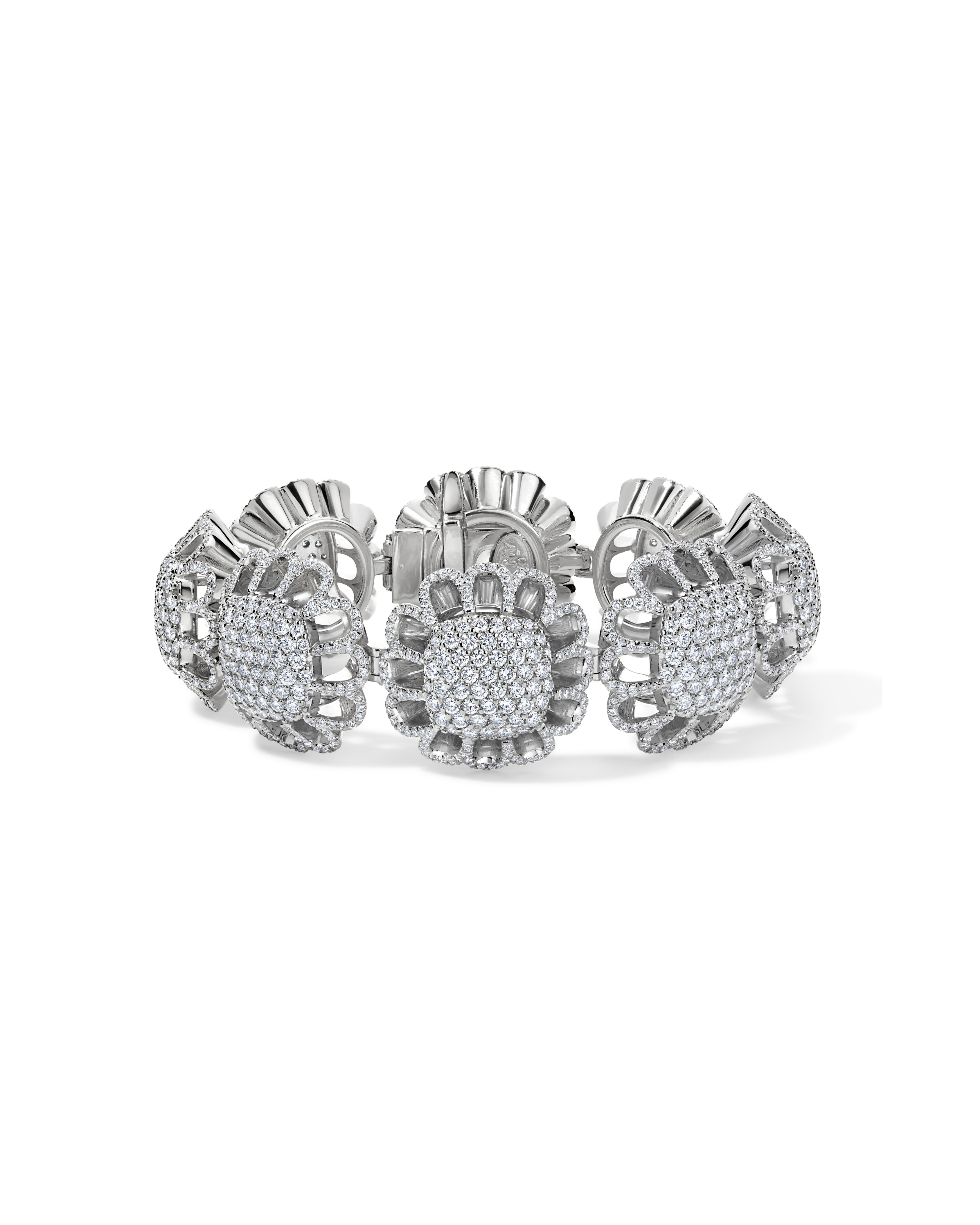 Floating All Diamond Bracelet