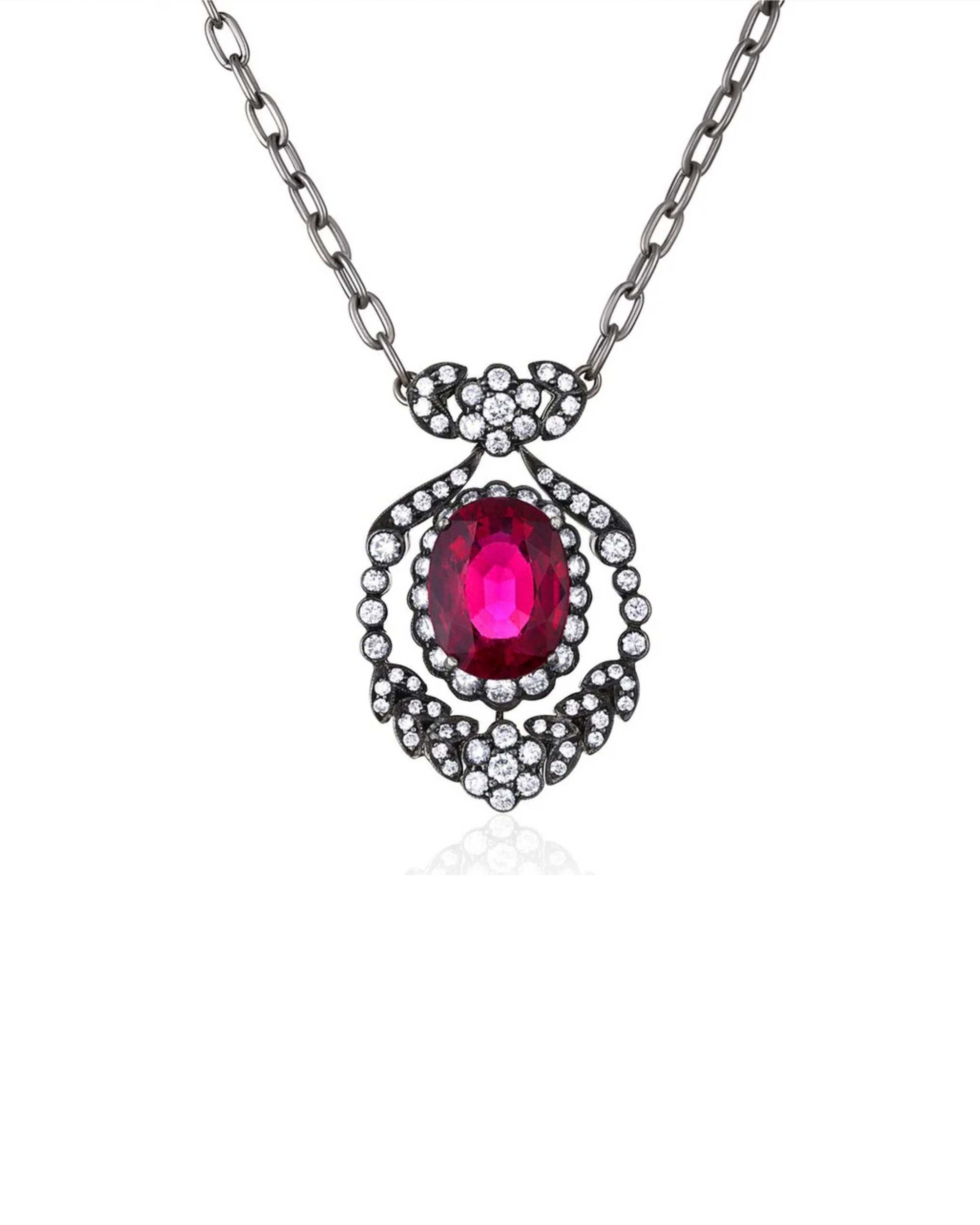 Cherry Blossom Link Necklace