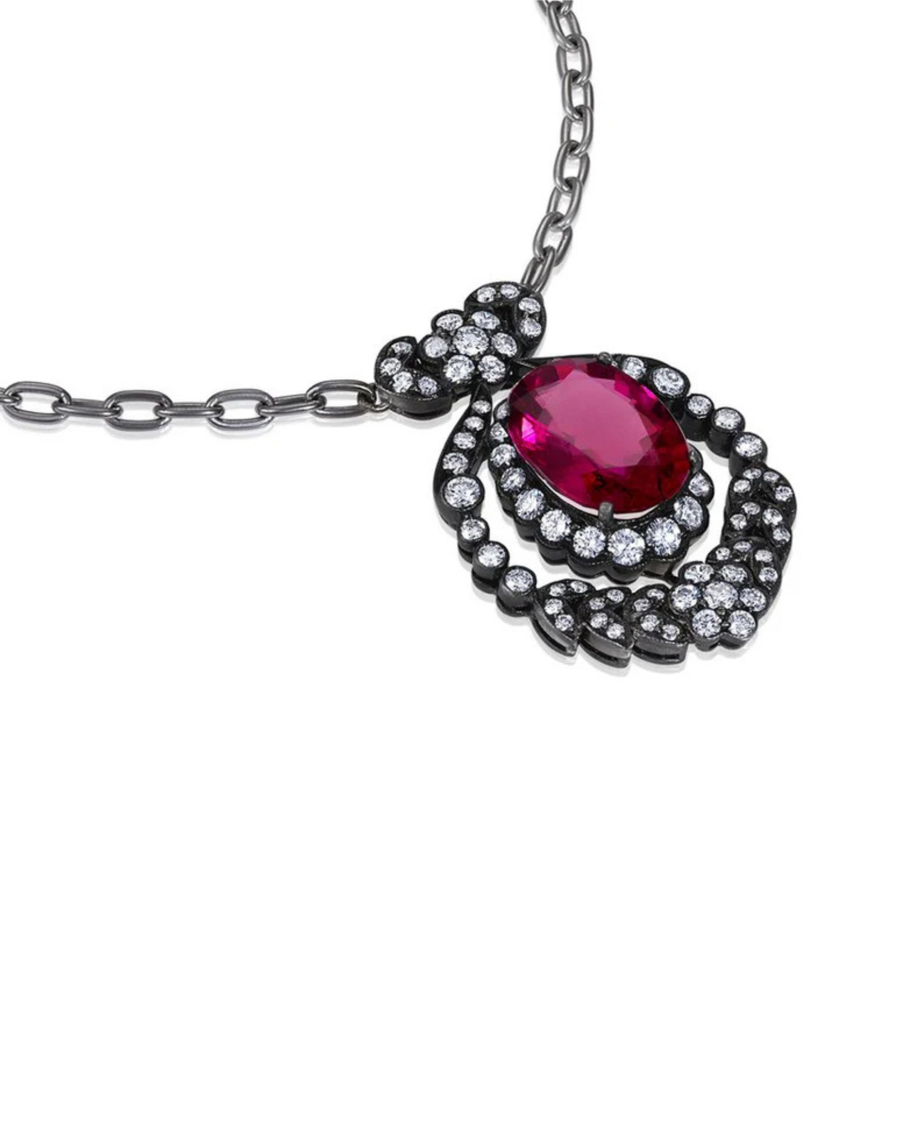 Cherry Blossom Link Necklace