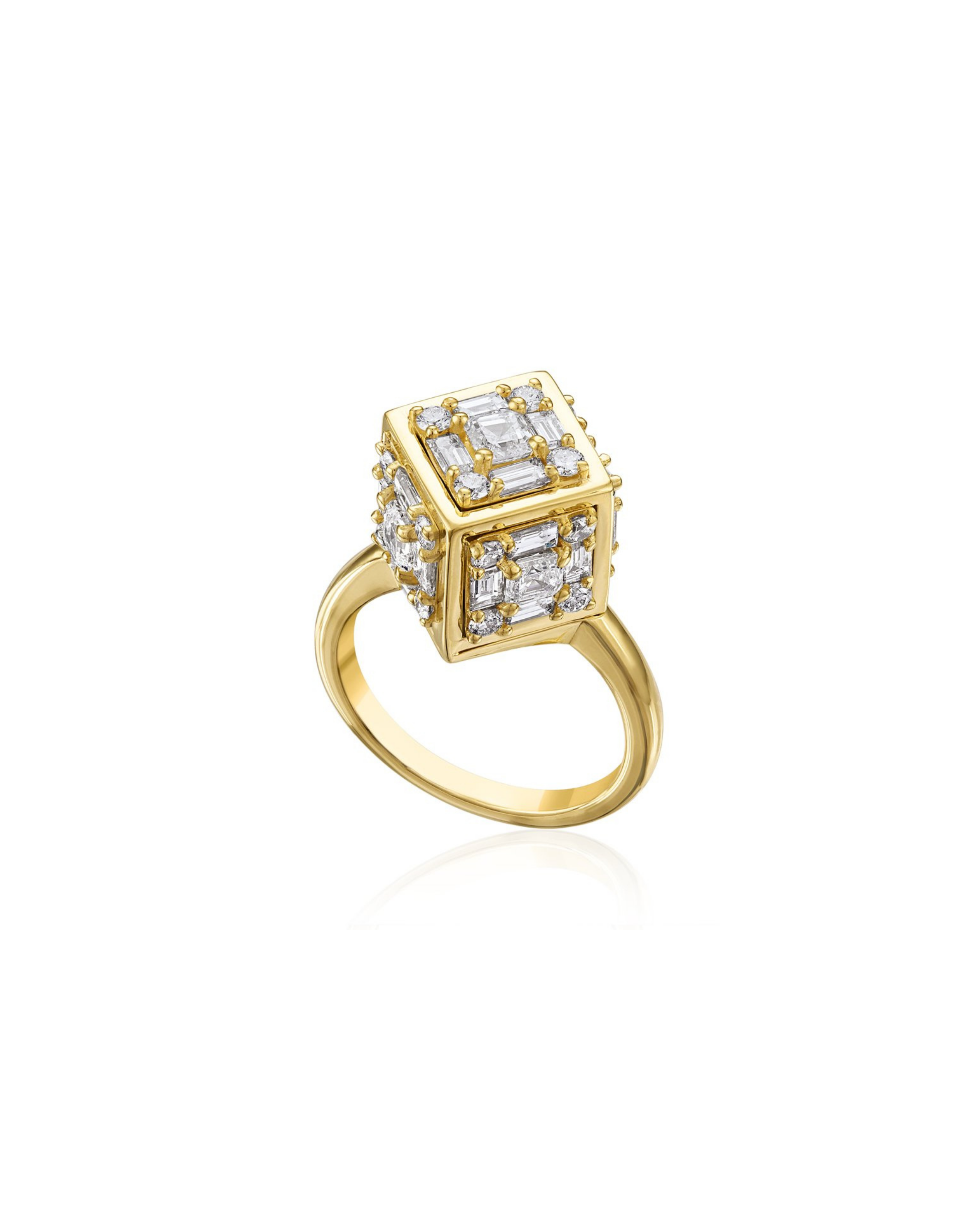 Clarity 5 Dimensional Diamond Ring