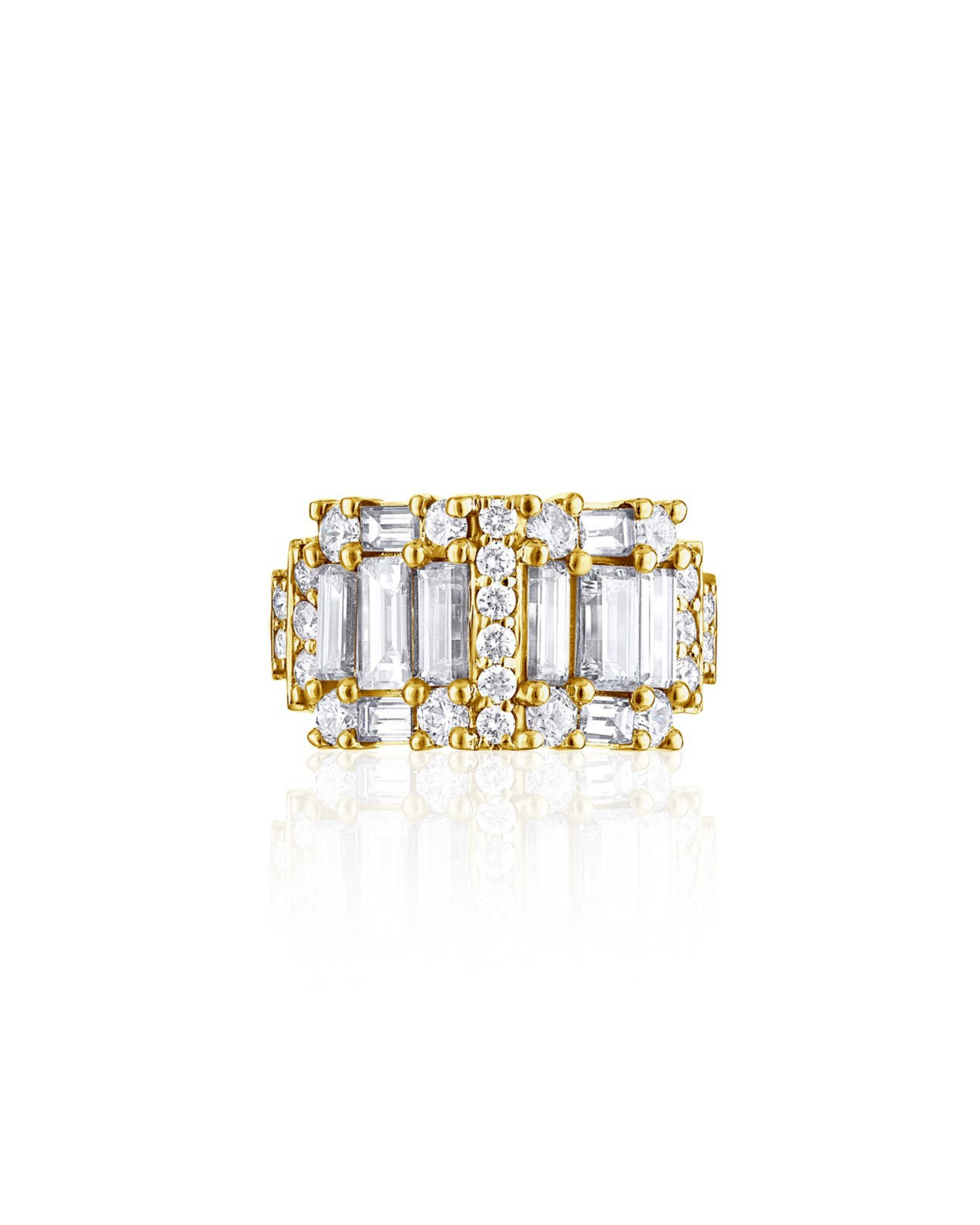 Clarity Step Diamond Band