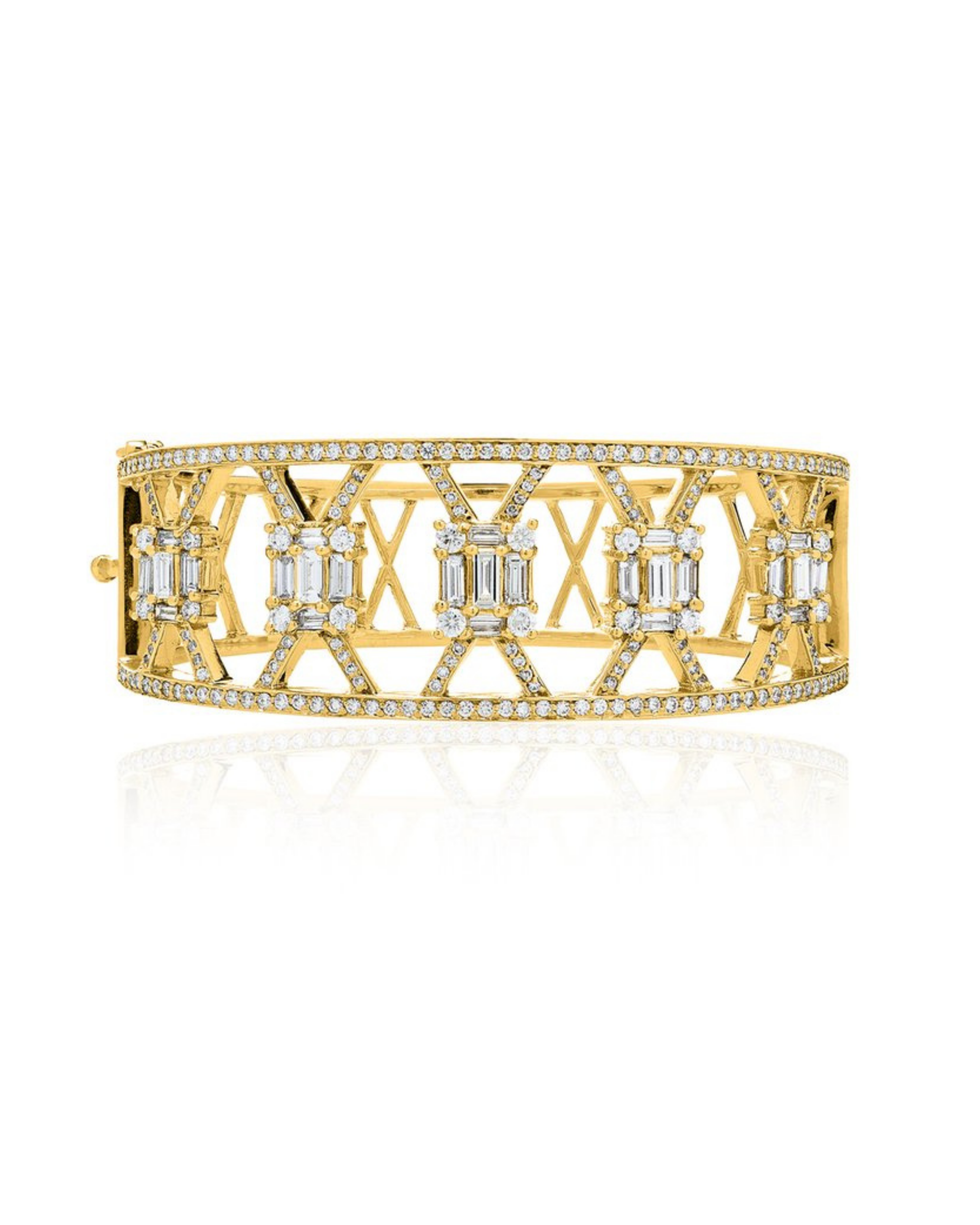 Clarity Wide Lattice Cuff