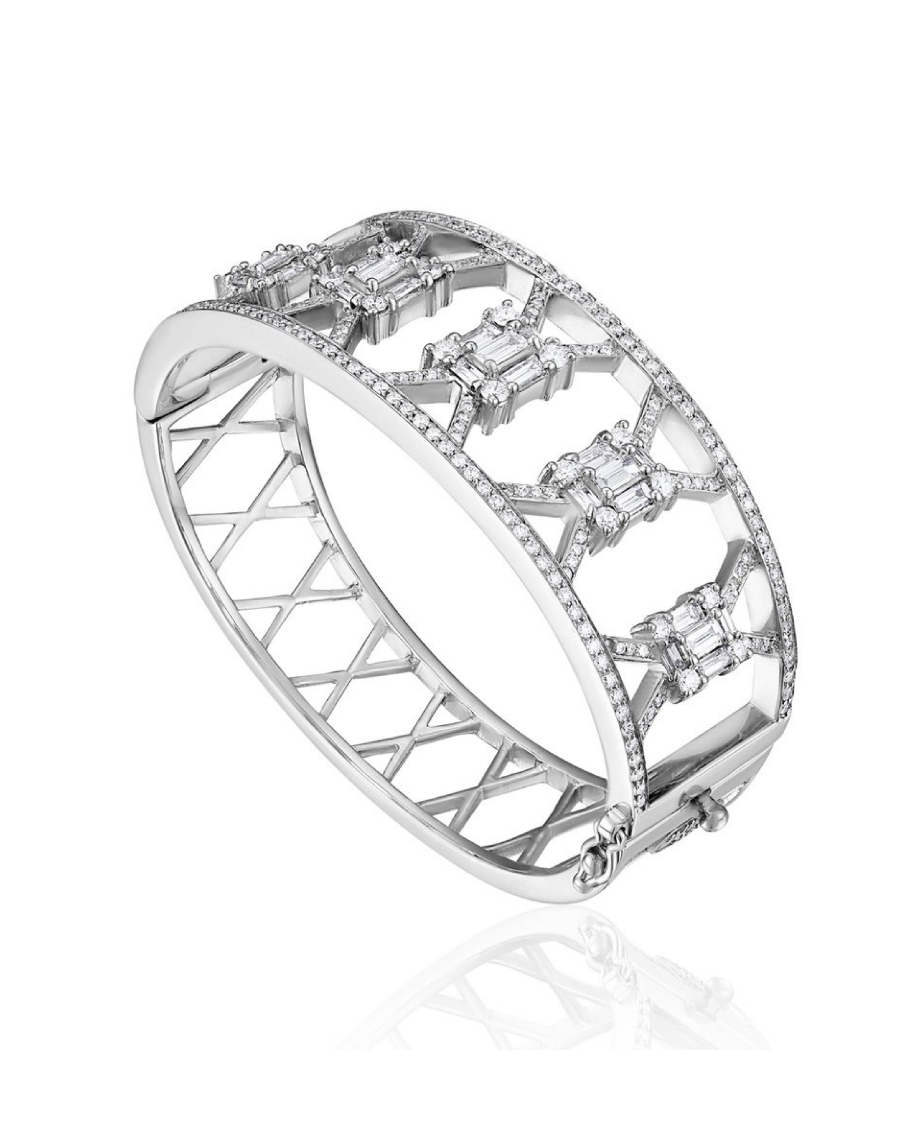 Clarity Wide Lattice Cuff