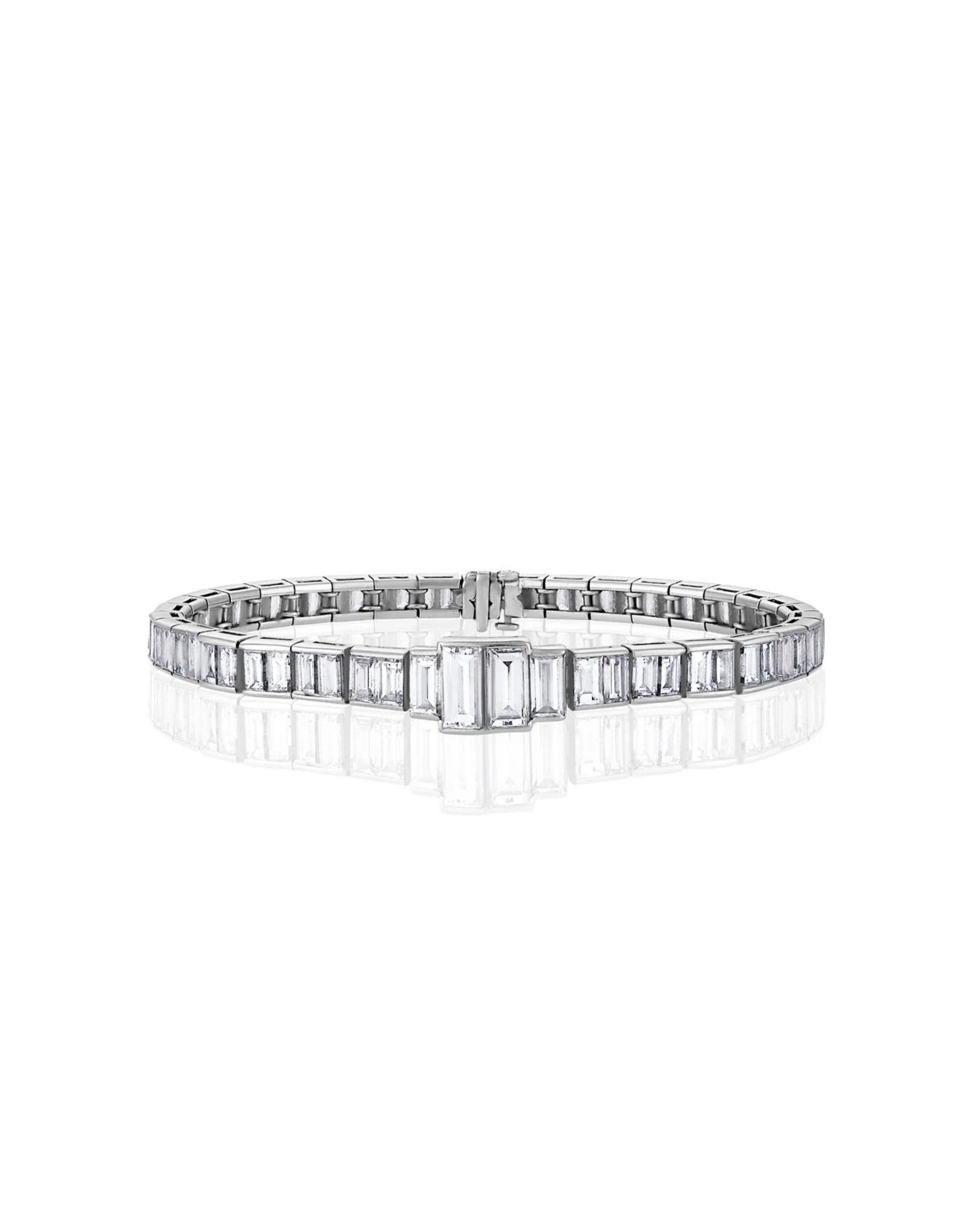 Diamond Lovers Line Bracelet