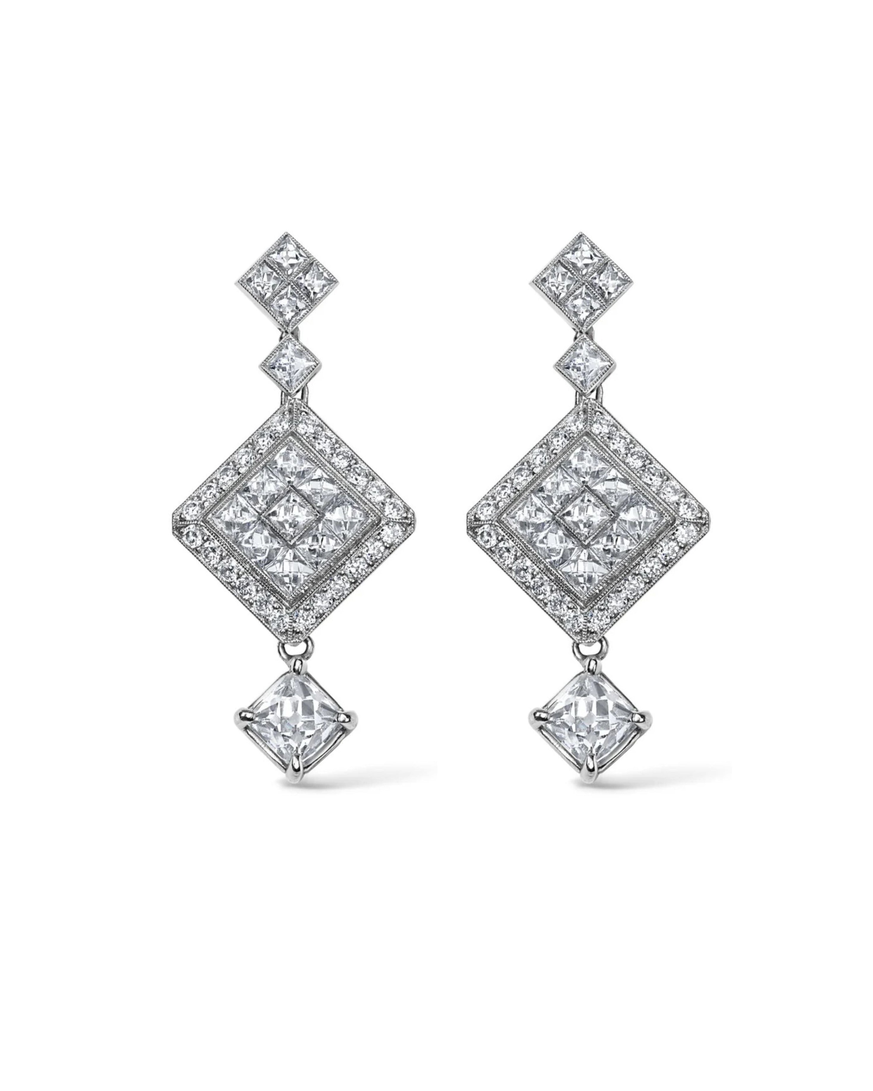 French Éclat Drop Earrings