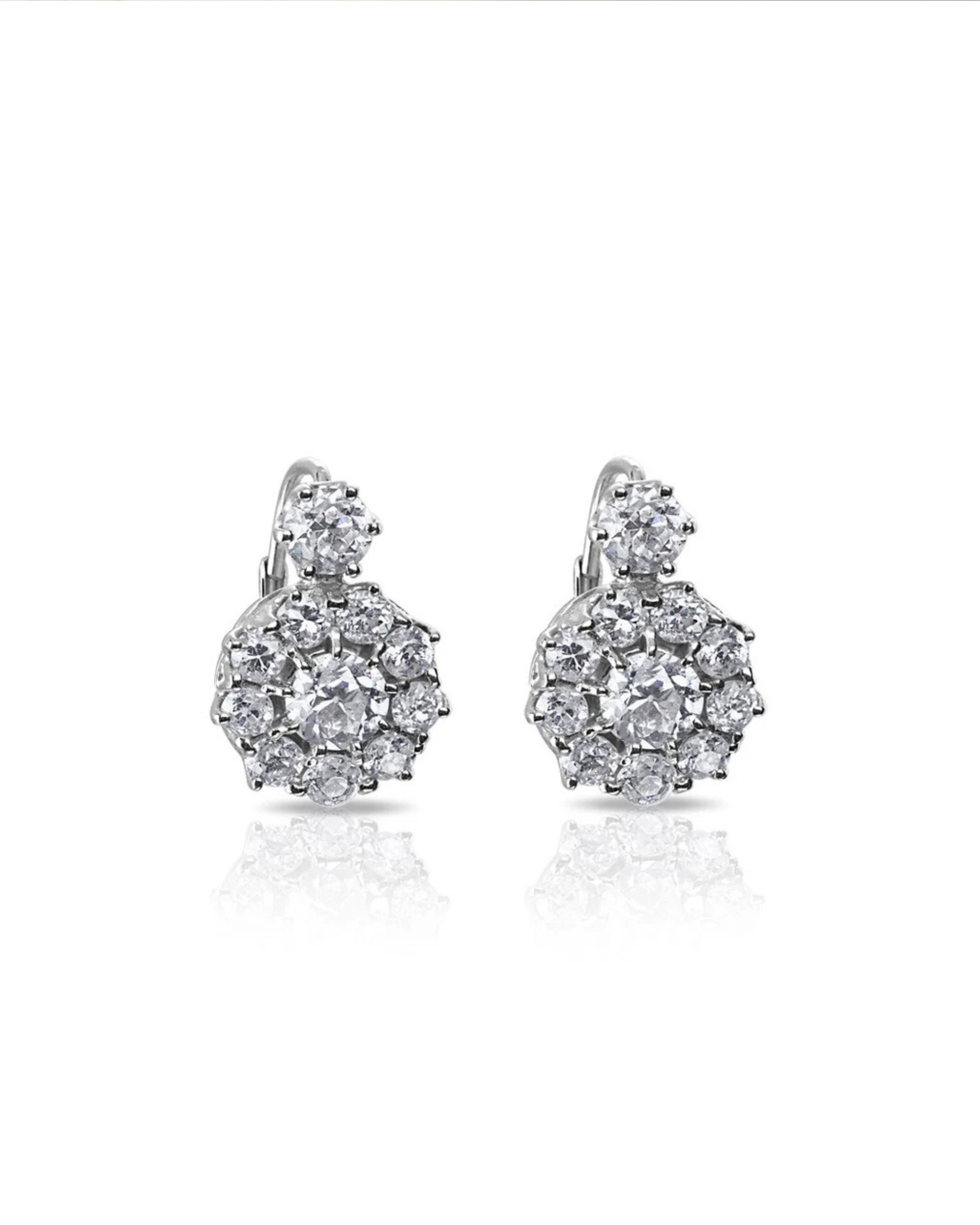 Old Mine Cluster Earrings