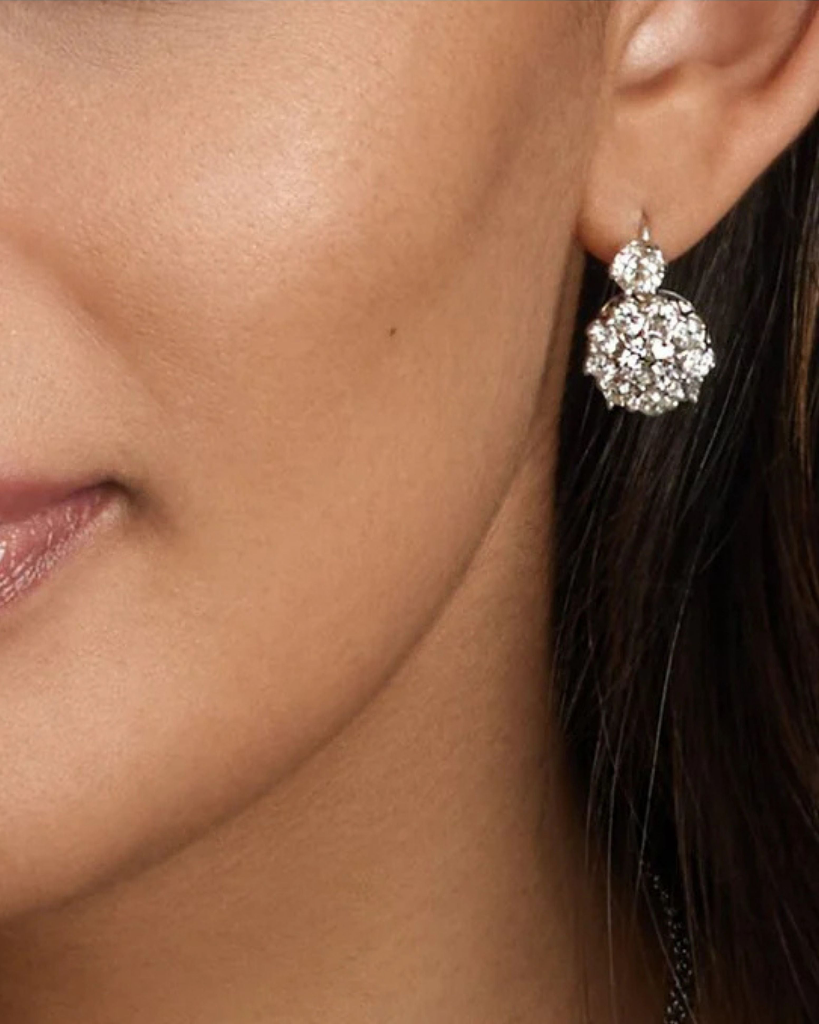 Old Mine Cluster Earrings