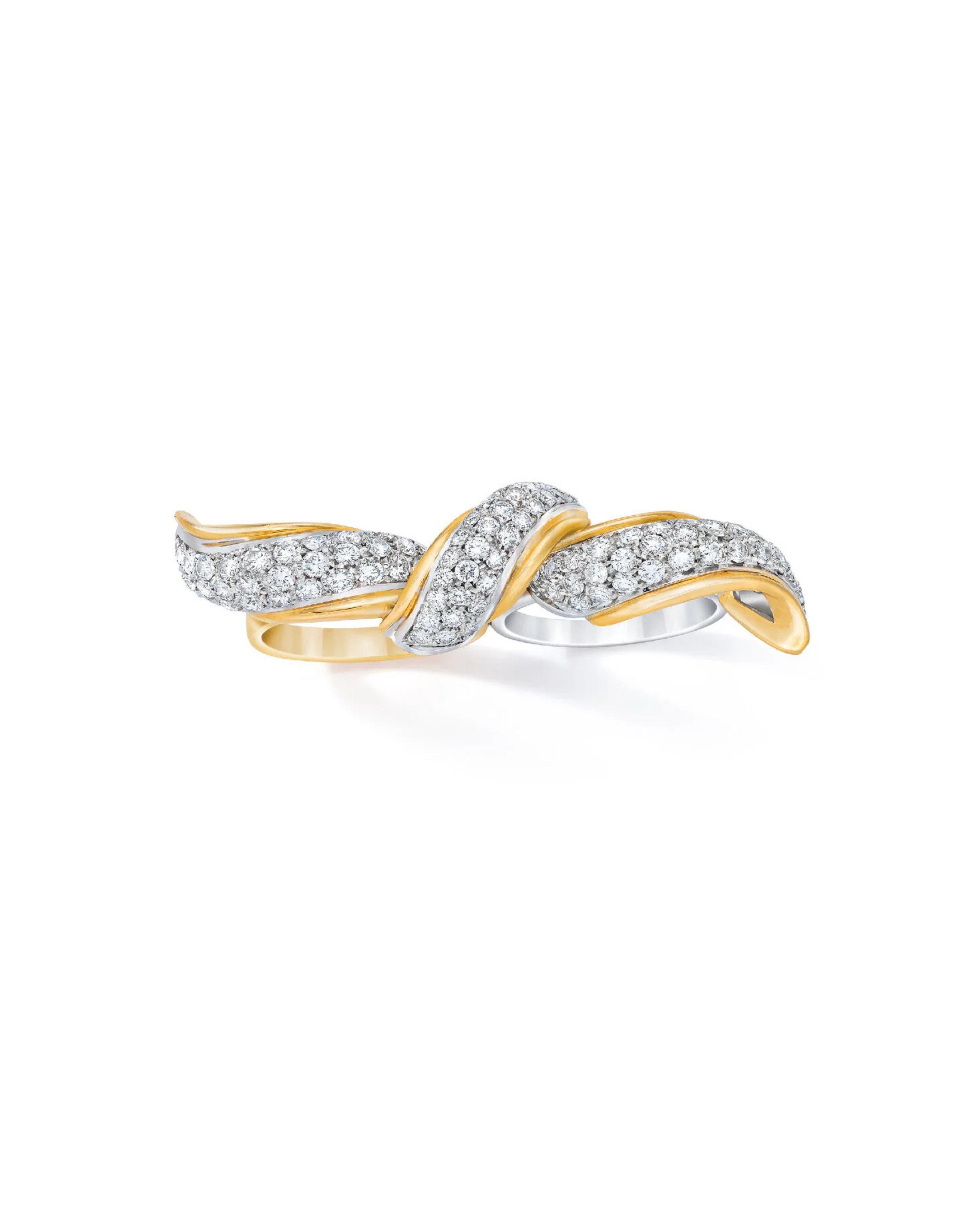 Two Finger Bow Ring