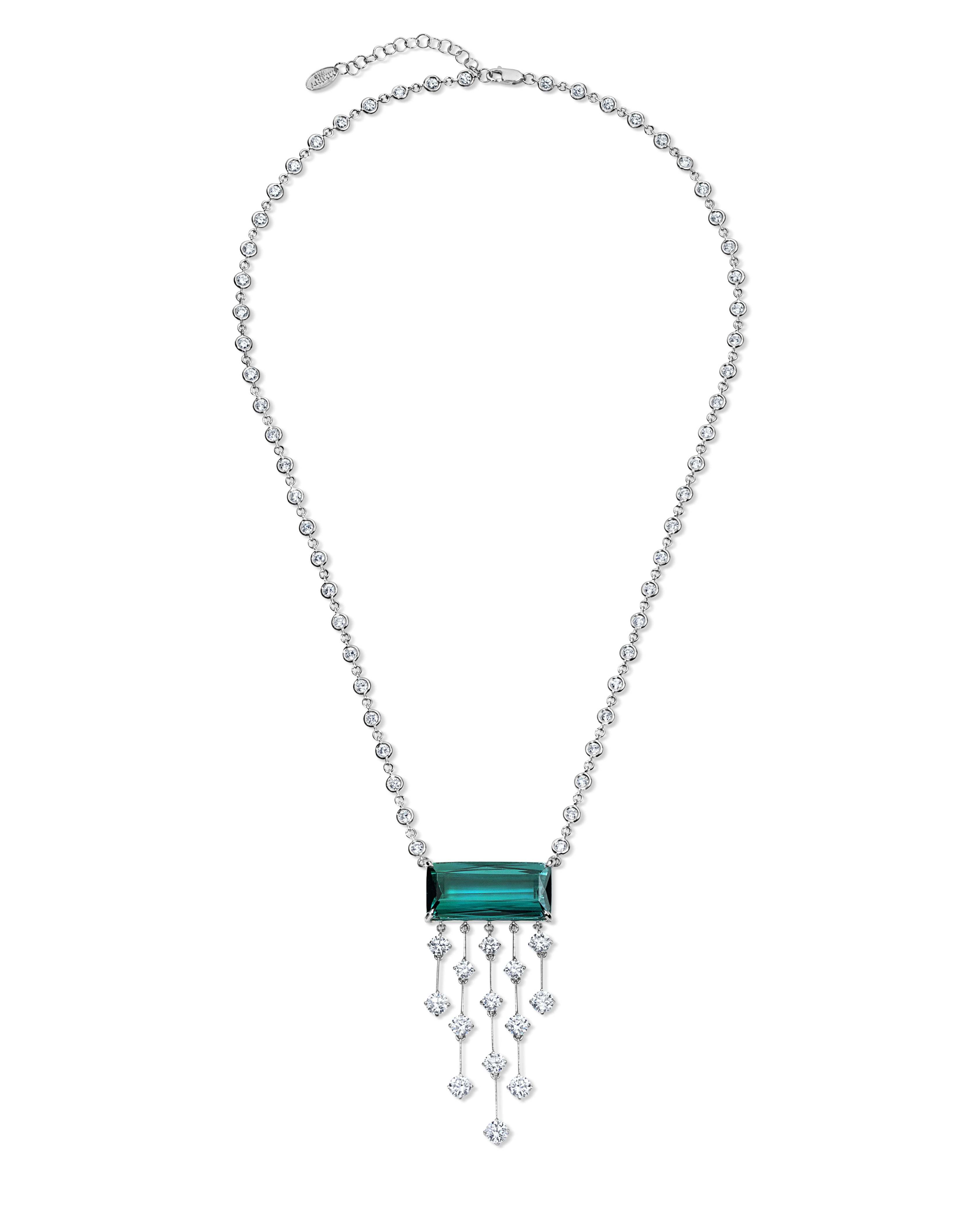 Weeping Willow Indicolite Necklace