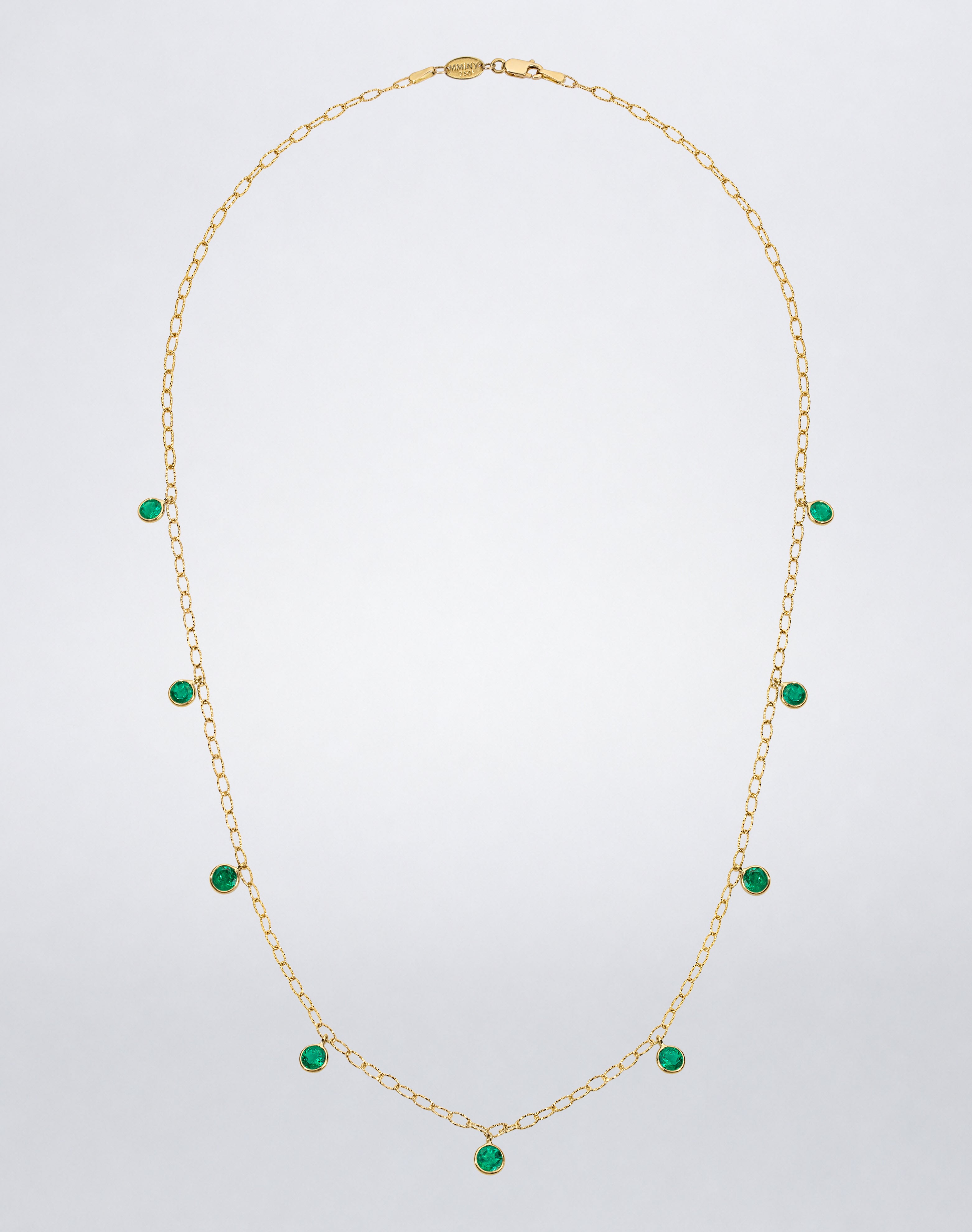 Colombian Emerald Tinsel Necklace | Mindi Mond New York